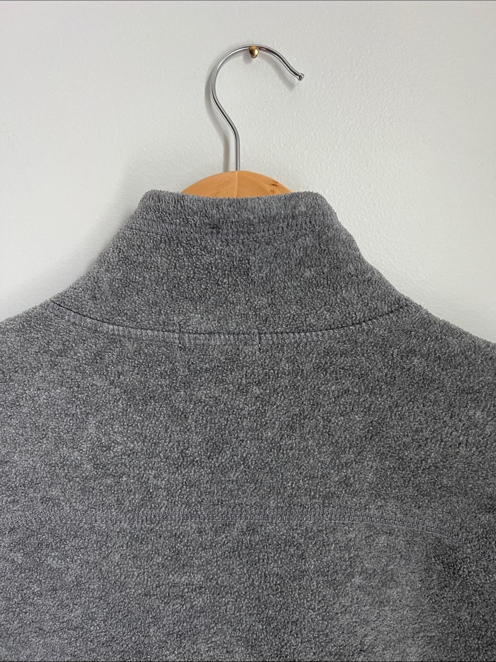 Old Navy | Gray Teddy Fleece Full-Zip Jacket Comfy Cozy Activewear Medium - Picture 10 of 17